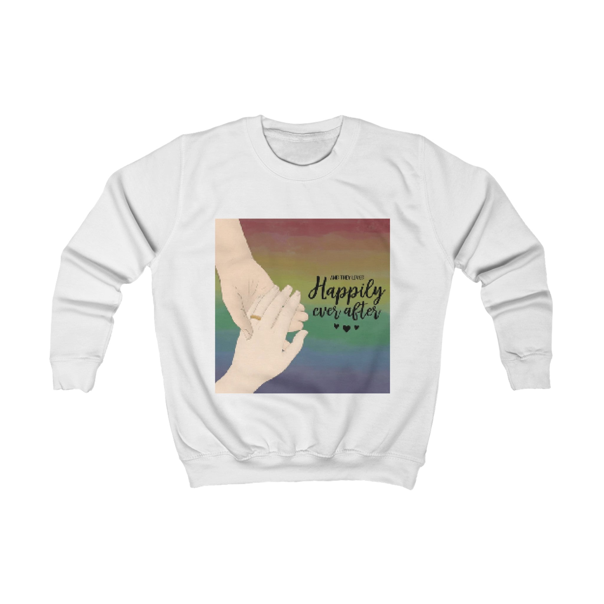 And they lived happily ever after | Kids Sweatshirt